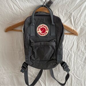 Fjallraven Kanken Mini Gray Backpack